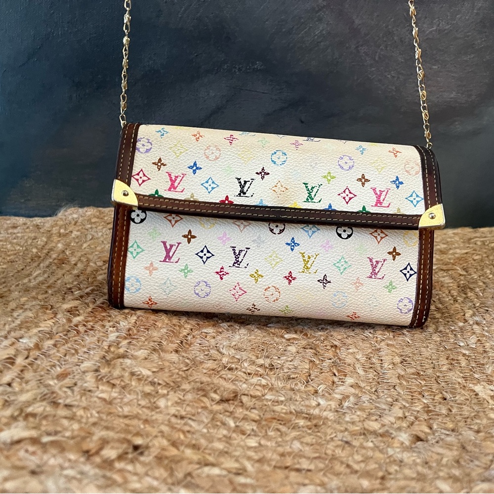 Louis Vuitton Colorful Monogram Clutch